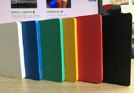 承留广告招牌字材料的性能。